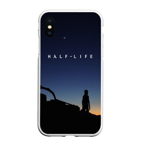 Чехол для iPhone XS Max матовый с принтом HALF-LIFE в Петрозаводске, Силикон | Область печати: задняя сторона чехла, без боковых панелей | alyx vance | black mesa | citadel | fps | game | gordon freeman | half life | half life 2 | lambda | valve | гордон фриман | гордон фримент | фриман | хал | халф лайф | черная меза