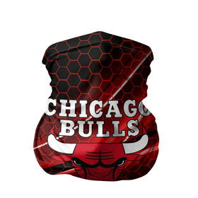 Бандана-труба 3D с принтом CHICAGO BULLS в Петрозаводске, 100% полиэстер, ткань с особыми свойствами — Activecool | плотность 150‒180 г/м2; хорошо тянется, но сохраняет форму | bulls | chicago | chicago bulls | nba | red bulls | usa | америка | быки | нба | сша | чикаго буллс