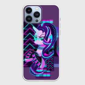 Чехол для iPhone 13 Pro Max с принтом My little pony в Петрозаводске,  |  | Тематика изображения на принте: applejack | little | magic | mlp | my | pinkie pie | pony | rainbow dash | rarity | twilight | дракон | дружба | единорог | искорка | пони | селестия | спайк | сумеречная | это чудо