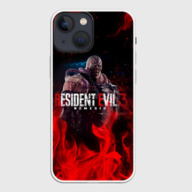 Чехол для iPhone 13 mini с принтом RESIDENT EVIL 3 в Петрозаводске,  |  | ada wong | biohazard | leon | nemesis | project resistance | raccoon city | re | re3 | resident evil | resident evil 3 | rpd | stars | umbrella | ада вонг | амбрелла | немезис | ужасы