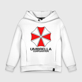 Детское худи Oversize хлопок с принтом UMBRELLA CORP в Петрозаводске, френч-терри — 70% хлопок, 30% полиэстер. Мягкий теплый начес внутри —100% хлопок | боковые карманы, эластичные манжеты и нижняя кромка, капюшон на магнитной кнопке | ada wong | biohazard | leon | nemesis | project resistance | raccoon city | re | re3 | resident evil | resident evil 3 | rpd | stars | umbrella | ада вонг | амбрелла | немезис | ужасы