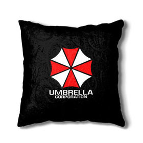 Подушка 3D с принтом UMBRELLA CORP | АМБРЕЛЛА КОРП в Петрозаводске, наволочка – 100% полиэстер, наполнитель – холлофайбер (легкий наполнитель, не вызывает аллергию). | состоит из подушки и наволочки. Наволочка на молнии, легко снимается для стирки | ada wong | biohazard | leon | nemesis | project resistance | raccoon city | re | re3 | resident evil | resident evil 3 | rpd | stars | umbrella | ада вонг | амбрелла | немезис | ужасы