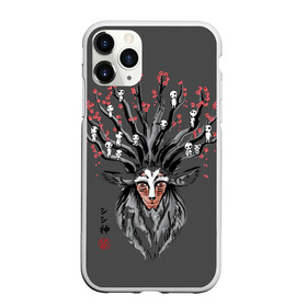 Чехол для iPhone 11 Pro матовый с принтом Princess Mononoke в Петрозаводске, Силикон |  | Тематика изображения на принте: eboshi | ghibli | hayao | hime | lady | miyazaki | mononoke | princess | studio | аситака | волчица | гибли | дух леса | мононоке | моро | сан