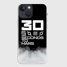 Чехол для iPhone 13 mini с принтом 30 Seconds To Mars в Петрозаводске,  |  | 30 seconds to mars | ac dc | jared leto | music | rock | thirty seconds to mars | джаред лето | музыка | рок