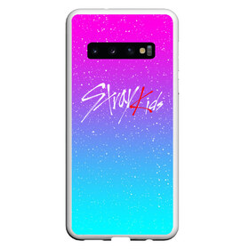 Чехол для Samsung Galaxy S10 с принтом STRAY KIDS в Петрозаводске, Силикон | Область печати: задняя сторона чехла, без боковых панелей | Тематика изображения на принте: skz | stray kids | бан чан | ли ноу | скз | стрей кидс | сынмин | уджин | феликс | хан | хёджин | чанбин