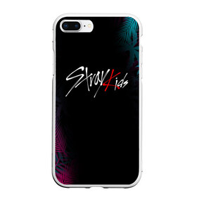 Чехол для iPhone 7Plus/8 Plus матовый с принтом STRAY KIDS в Петрозаводске, Силикон | Область печати: задняя сторона чехла, без боковых панелей | skz | stray kids | бан чан | ли ноу | скз | стрей кидс | сынмин | уджин | феликс | хан | хёджин | чанбин