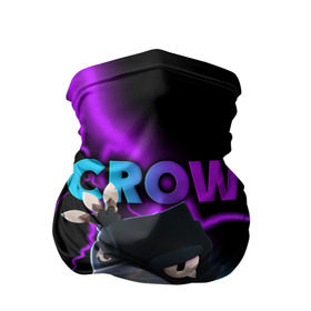 Бандана-труба 3D с принтом Brawl Stars CROW в Петрозаводске, 100% полиэстер, ткань с особыми свойствами — Activecool | плотность 150‒180 г/м2; хорошо тянется, но сохраняет форму | 8 bit | 8 бит | brawl | brawl stars | crow | leon | stars | бравл | бравл старс | браво старс | игра | компьютерная | кров | леон | онлайн | старс