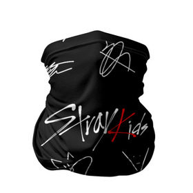 Бандана-труба 3D с принтом STRAY KIDS в Петрозаводске, 100% полиэстер, ткань с особыми свойствами — Activecool | плотность 150‒180 г/м2; хорошо тянется, но сохраняет форму | skz | stray kids | бан чан | ли ноу | скз | стрей кидс | сынмин | уджин | феликс | хан | хёджин | чанбин