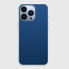 Чехол для iPhone 13 Pro с принтом 19 4052 Classic Blue в Петрозаводске,  |  | Тематика изображения на принте: 9 4052 | без дизайна | без принта | без узора | главный цвет 2020 года | код цвета | нг | новый год | праздник | про | рождество | синий | синяя одежда | цвет нового года