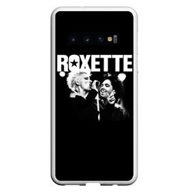 Чехол для Samsung Galaxy S10 с принтом Roxette в Петрозаводске, Силикон | Область печати: задняя сторона чехла, без боковых панелей | pop | rock | roxette | мари фредрикссон | пер гессле | поп | поп рок. евро поп | рок | роксет | роксэт