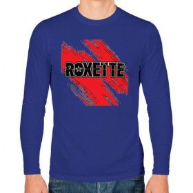 Мужской лонгслив хлопок с принтом Roxette в Петрозаводске, 100% хлопок |  | roxette | европоп | музыка | поп | ро | рок | роксэт