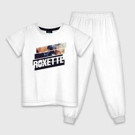 Детская пижама хлопок с принтом Roxette в Петрозаводске, 100% хлопок |  брюки и футболка прямого кроя, без карманов, на брюках мягкая резинка на поясе и по низу штанин
 | Тематика изображения на принте: 