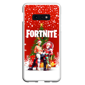 Чехол для Samsung S10E с принтом FORTNITE НОВОГОДНИЙ в Петрозаводске, Силикон | Область печати: задняя сторона чехла, без боковых панелей | 2020 | christmas | fortnite | fortnite 2 | fortnite x | marshmello | new year | ninja | santa | маршмелло | ниндзя | новогодний | новый год | санта | фортнайт | фортнайт 2 | фортнайт глава 2