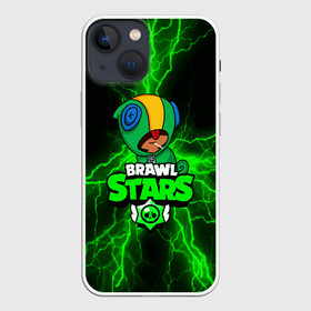 Чехол для iPhone 13 mini с принтом BRAWL STARS LEON в Петрозаводске,  |  | 2020 | android | brawl stars | crow | games | leon | mobile game | stars | бравл старс | ворон | игры | леон | мобильные игры