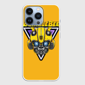 Чехол для iPhone 13 Pro с принтом Трансформеры Bumblebee в Петрозаводске,  |  | bumblebee | transformers | автоботы | бамблби | мегатрон | оптимус прайм | роботы | трансформеры