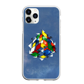 Чехол для iPhone 11 Pro Max матовый с принтом Кубик Рубика в Петрозаводске, Силикон |  | mathematica | кубик | магия. формулы | математика | наука | рубика | соберись | технарь