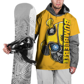 Накидка на куртку 3D с принтом Transformers Bumblebee в Петрозаводске, 100% полиэстер |  | Тематика изображения на принте: bumblebee | transformers | автоботы | бамблби | мегатрон | оптимус прайм | роботы | трансформеры