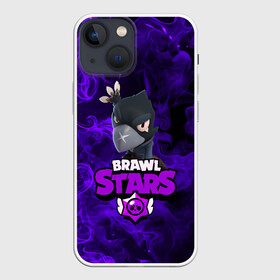 Чехол для iPhone 13 mini с принтом BRAWL STARS CROW в Петрозаводске,  |  | 2020 | android | brawl stars | crow | games | leon | mobile game | stars | бравл старс | ворон | игры | леон | мобильные игры