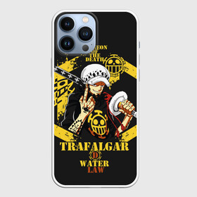 Чехол для iPhone 13 Pro Max с принтом One Piece  Trafalgar Water в Петрозаводске,  |  | Тематика изображения на принте: anime | kaido | luffy | manga | one piece | theory | zoro | большой куш | ван | луффи | манга | манки д | мульт | пираты | пис | рыжий | сёнэн | сериал | шанкс