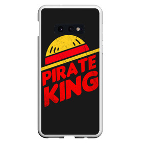 Чехол для Samsung S10E с принтом One Piece Pirate King в Петрозаводске, Силикон | Область печати: задняя сторона чехла, без боковых панелей | anime | kaido | luffy | manga | one piece | theory | zoro | большой куш | ван | луффи | манга | манки д | мульт | пираты | пис | рыжий | сёнэн | сериал | шанкс