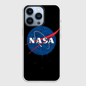 Чехол для iPhone 13 Pro с принтом NASA Краски в Петрозаводске,  |  | Тематика изображения на принте: mars | nasa | paint | space | stars | x | брызги | галактика | звезда | звезды | илон | капли | капля | космос | краски | марс | маск | наса | потеки | пятна | пятно | разводы | цвет | цвета