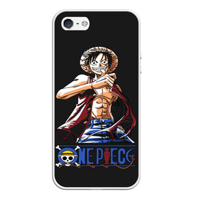 Чехол для iPhone 5/5S матовый с принтом One Piece в Петрозаводске, Силикон | Область печати: задняя сторона чехла, без боковых панелей | anime | kaido | luffy | manga | one piece | theory | zoro | большой куш | ван | луффи | манга | манки д | мульт | пираты | пис | рыжий | сёнэн | сериал | шанкс