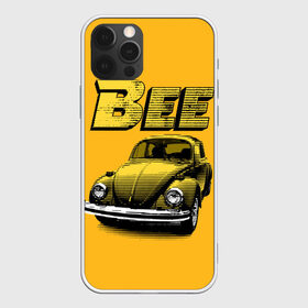 Чехол для iPhone 12 Pro Max с принтом Transformers Bee в Петрозаводске, Силикон |  | bumblebee | transformers | автоботы | бамблби | мегатрон | оптимус прайм | роботы | трансформеры