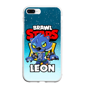 Чехол для iPhone 7Plus/8 Plus матовый с принтом BRAWL STARS WEREWOLF LEON в Петрозаводске, Силикон | Область печати: задняя сторона чехла, без боковых панелей | brawl stars | brawl stars werewolf leon | brawler | leon | werewolf | бравл старз | бравлер | волк | леон | оборотень | оборотень леон