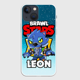 Чехол для iPhone 13 mini с принтом BRAWL STARS WEREWOLF LEON в Петрозаводске,  |  | brawl stars | brawl stars werewolf leon | brawler | leon | werewolf | бравл старз | бравлер | волк | леон | оборотень | оборотень леон