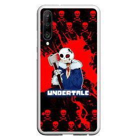 Чехол для Honor P30 с принтом UNDERTALE в Петрозаводске, Силикон | Область печати: задняя сторона чехла, без боковых панелей | asriel dreemurr | chara | frisk | sans | undertale | азриэль дримурр | андертейл | андрайн | гастер | меттатон | санс | фриск | чара