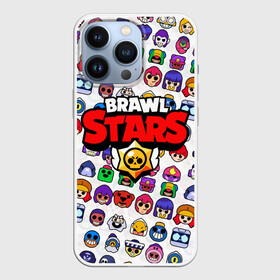 Чехол для iPhone 13 Pro с принтом BRAWL STARS в Петрозаводске,  |  | Тематика изображения на принте: 8 bit | brawl stars | crow | crow phoenix. | leon | leon shark | бравл старс | браво старс | ворон | игра бравл | леон | леон шарк | оборотень