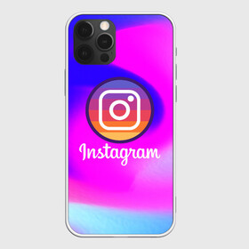 Чехол для iPhone 12 Pro с принтом INSTAGRAM в Петрозаводске, силикон | область печати: задняя сторона чехла, без боковых панелей | insta | instagram | instagramm | social | видео | инста | инстаграм | инстаграмм | приложение | социальная сеть | фото