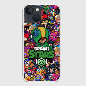 Чехол для iPhone 13 mini с принтом BRAWL STARS LEON в Петрозаводске,  |  | 2020 | android | brawl stars | crow | games | leon | mobile game | stars | бравл старс | ворон | игры | леон | мобильные игры