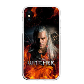 Чехол для iPhone XS Max матовый с принтом THE WITCHER в Петрозаводске, Силикон | Область печати: задняя сторона чехла, без боковых панелей | geralt | netflix | the witcher | witcher | ведьмак | геральт | йенифер | нетфликс | сериал ведьмак | трисс | цири