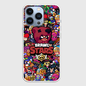 Чехол для iPhone 13 Pro с принтом BRAWL STARS NITA в Петрозаводске,  |  | Тематика изображения на принте: bibi | brawl stars | brock | bull | crow | dinomike | el primo | leon | mobile game | nita | poko | ricochet | stars | tara | бравл старс | ворон | леон | мобильные игры