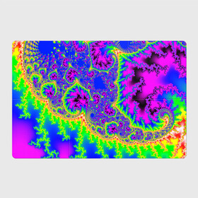 Магнитный плакат 3Х2 с принтом NEON&ACID в Петрозаводске, Полимерный материал с магнитным слоем | 6 деталей размером 9*9 см | abstract | abstraction | texture | абстракция | геометрия | иллюзия | обман зрения | оптический узор | текстура