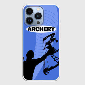 Чехол для iPhone 13 Pro с принтом Archery в Петрозаводске,  |  | archer | archery | bow | bow hunter | bowhunter | лук | лучник | стрельба из лука