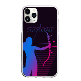 Чехол для iPhone 11 Pro матовый с принтом Archer в Петрозаводске, Силикон |  | Тематика изображения на принте: archer | archery | bow | bow hunter | bowhunter | лук | лучник | стрельба из лука