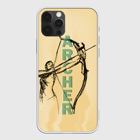 Чехол для iPhone 12 Pro с принтом Archer в Петрозаводске, силикон | область печати: задняя сторона чехла, без боковых панелей | archer | archery | bow | bow hunter | bowhunter | лук | лучник | стрельба из лука