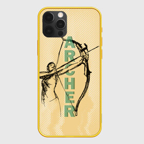 Чехол для iPhone 12 Pro Max с принтом Archer в Петрозаводске, Силикон |  | archer | archery | bow | bow hunter | bowhunter | лук | лучник | стрельба из лука