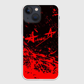 Чехол для iPhone 13 mini с принтом АлисА в Петрозаводске,  |  | alisa | rock | ussr | алиса | алиса группа | константин кинчев | рок | ссср