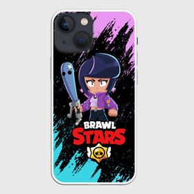 Чехол для iPhone 13 mini с принтом BRAWL STARS BIBI. в Петрозаводске,  |  | bib | brawl stars | bull | colt | crow | leon | leon shark | moba | sally leon | shark | акула | берли | биби | бравл старс | ворон | жанр | игра | кольт | леон | леон акула | нита | спайк | шелли