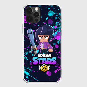 Чехол для iPhone 12 Pro Max с принтом BRAWL STARS BIBI в Петрозаводске, Силикон |  | Тематика изображения на принте: bib | brawl stars | bull | colt | crow | leon | leon shark | moba | sally leon | shark | акула | берли | биби | бравл старс | ворон | жанр | игра | кольт | леон | леон акула | нита | спайк | шелли