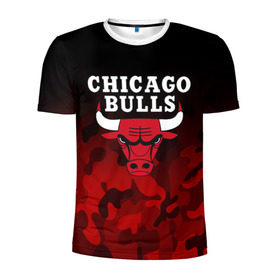 Мужская футболка 3D спортивная с принтом CHICAGO BULLS | ЧИКАГО БУЛЛС в Петрозаводске, 100% полиэстер с улучшенными характеристиками | приталенный силуэт, круглая горловина, широкие плечи, сужается к линии бедра | bulls | chicago | chicago bulls | nba | red bulls | usa | америка | быки | нба | сша | чикаго буллс