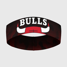 Повязка на голову 3D с принтом CHICAGO BULLS | ЧИКАГО БУЛЛС в Петрозаводске,  |  | bulls | chicago | chicago bulls | nba | red bulls | usa | америка | быки | нба | сша | чикаго буллс