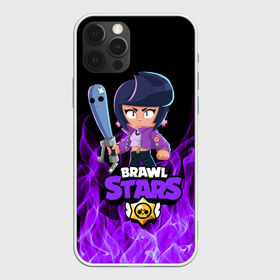 Чехол для iPhone 12 Pro Max с принтом BRAWL STARS BIBI в Петрозаводске, Силикон |  | Тематика изображения на принте: bib | brawl stars | bull | colt | crow | leon | leon shark | moba | sally leon | shark | акула | берли | биби | бравл старс | ворон | жанр | игра | кольт | леон | леон акула | нита | спайк | шелли