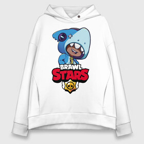 Женское худи Oversize хлопок с принтом Brawl Stars LEON SHARK в Петрозаводске, френч-терри — 70% хлопок, 30% полиэстер. Мягкий теплый начес внутри —100% хлопок | боковые карманы, эластичные манжеты и нижняя кромка, капюшон на магнитной кнопке | 8 bit | 8 бит | brawl | brawl stars | crow | leon | shark | stars | акула | бравл | бравл старс | браво старс | игра | компьютерная | кров | леон | леон акула | онлайн | старс | шарк