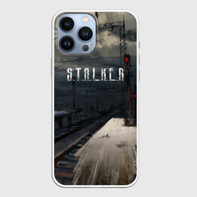 Чехол для iPhone 13 Pro Max с принтом НОВЫЙ СТАЛКЕР в Петрозаводске,  |  | metro | s.t.a.l.k.e.r. | stalker | зов припяти | игра | метро | мутант | пейзаж | припять | радиация | сталкер | сталкер 2 | чернобыль