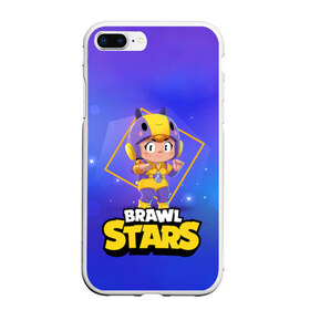 Чехол для iPhone 7Plus/8 Plus матовый с принтом Brawl Stars Bea в Петрозаводске, Силикон | Область печати: задняя сторона чехла, без боковых панелей | bo | brawl | brock | bull | colt | dynamike | elprimo | jessie | leon | moba | nita | shelly | stars | бо | брок | булл | джесси | динамайк | кольт | леон | нита | шелли | эльпримо