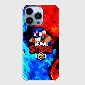 Чехол для iPhone 13 Pro с принтом Brawl Stars El Primo в Петрозаводске,  |  | Тематика изображения на принте: bibi | brawl stars | brock | bull | crow | dinomike | el primo | leon | mobile game | nita | poko | ricochet | stars | tara | бравл старс | ворон | леон | мобильные игры